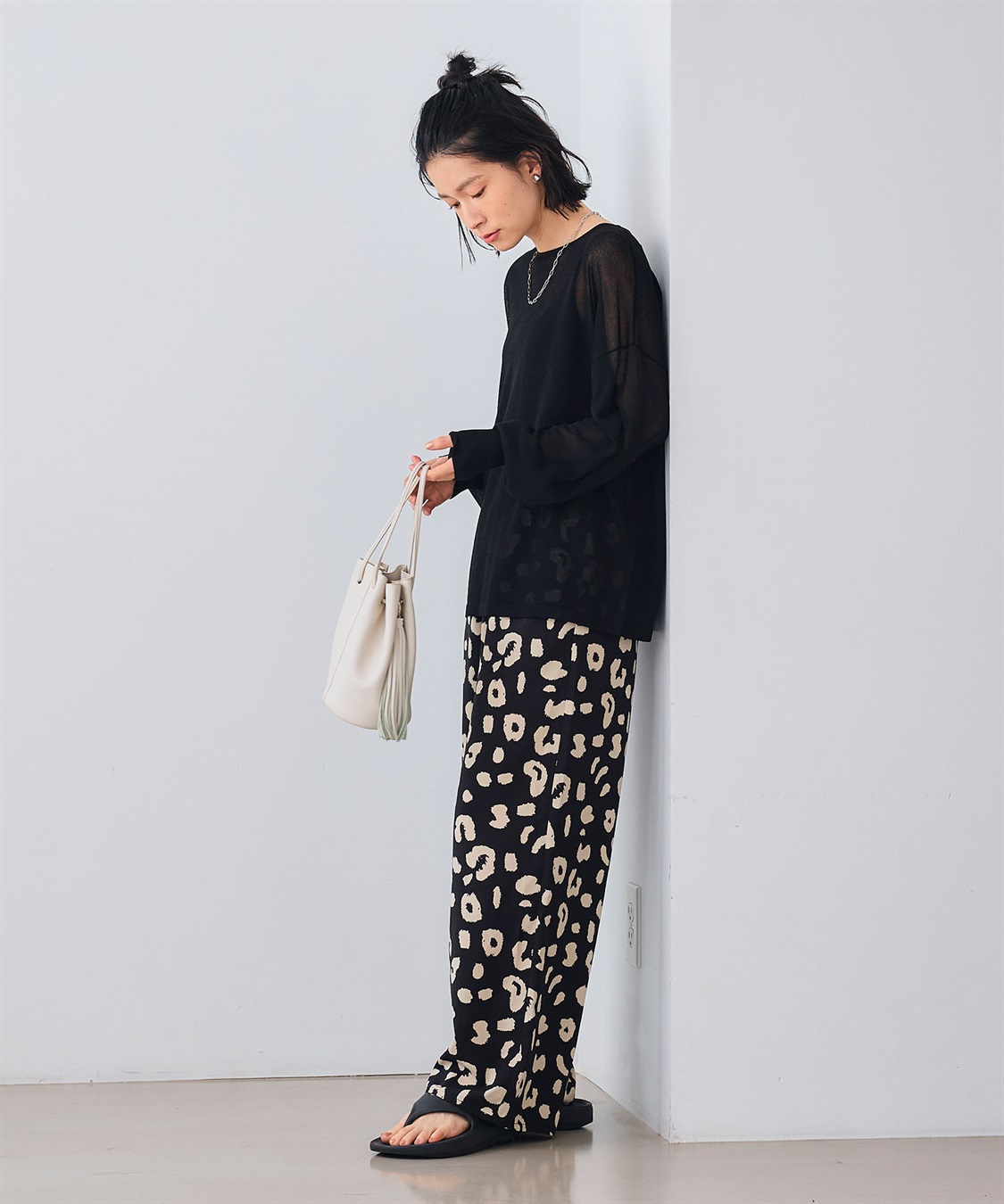 CROSS FUNCTION 《洗える》エブ楽 シアールーズニット＆キャミソールセット_sub_26