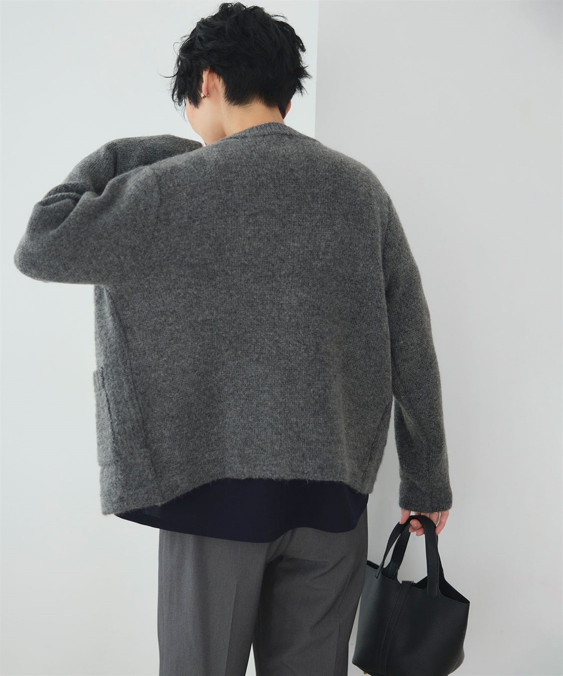 CROSS FUNCTION 《抗菌防臭》サマ美え 金釦ニットジャケット_sub_15