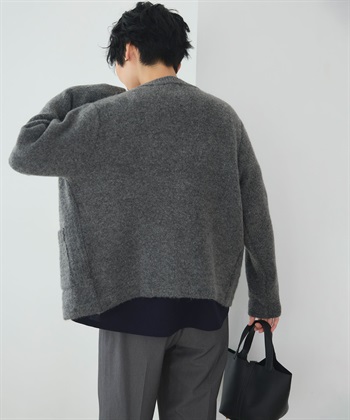 CROSS FUNCTION 《抗菌防臭》サマ美え 金釦ニットジャケット_subthumb_15