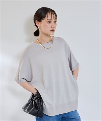 CROSS FUNCTION 《洗える》エブ楽 ドルマンスリーブニットプルオーバー_subthumb_5