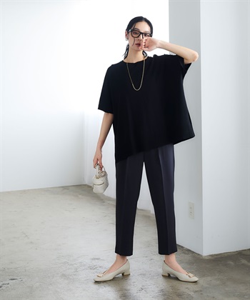 CROSS FUNCTION 《洗える》エブ楽 ドルマンスリーブニットプルオーバー_subthumb_13