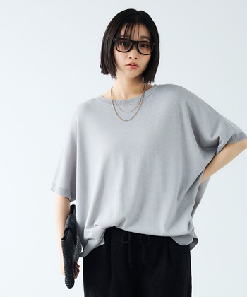 CROSS FUNCTION 《洗える》エブ楽 ドルマンスリーブニットプルオーバー_subthumb_15