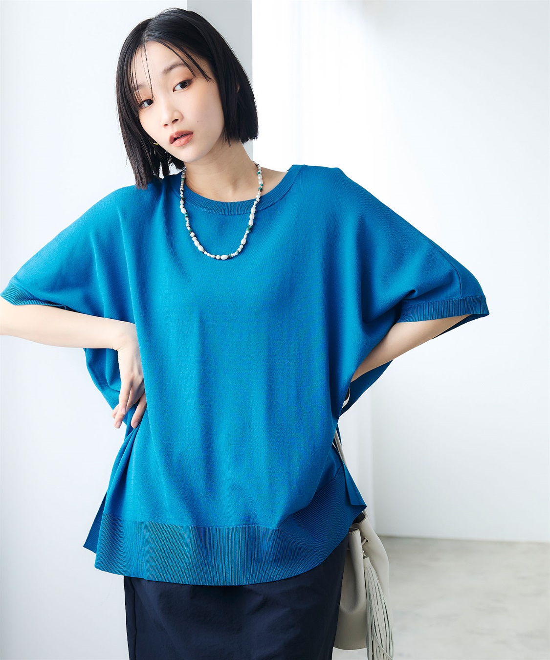 CROSS FUNCTION 《洗える》エブ楽 ドルマンスリーブニットプルオーバー_sub_19