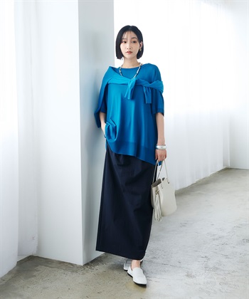 CROSS FUNCTION 《洗える》エブ楽 ドルマンスリーブニットプルオーバー_subthumb_22