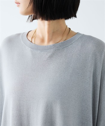 CROSS FUNCTION 《洗える》エブ楽 ドルマンスリーブニットプルオーバー_subthumb_26