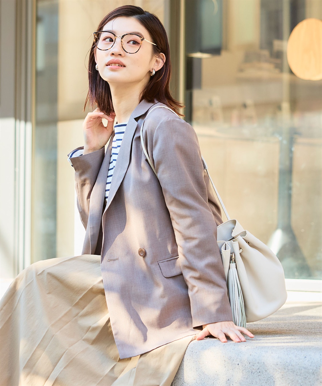 CROSS FUNCTION 《UV/洗える》サマ美え 冷感麻調テーラードジャケット_sub_19