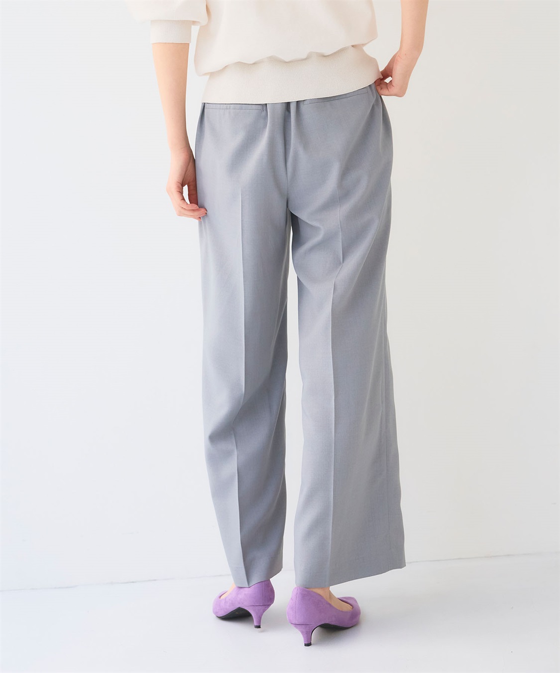 CROSS FUNCTION 《UV/洗える》サマ美え 冷感麻調ワイドパンツ_sub_11