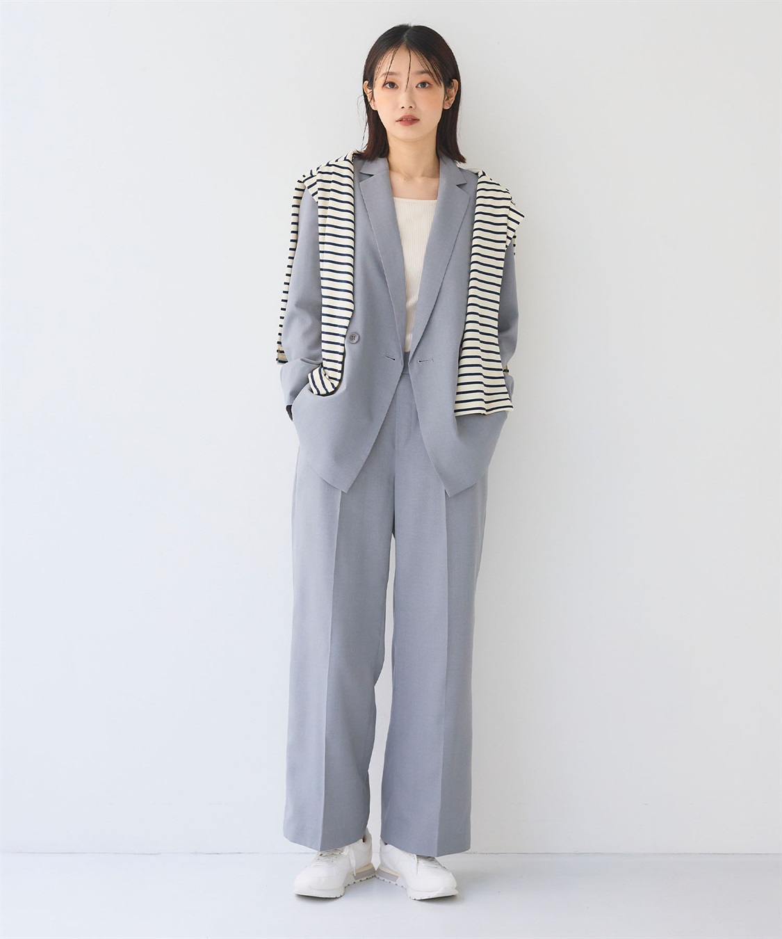 CROSS FUNCTION 《UV/洗える》サマ美え 冷感麻調ワイドパンツ_sub_17