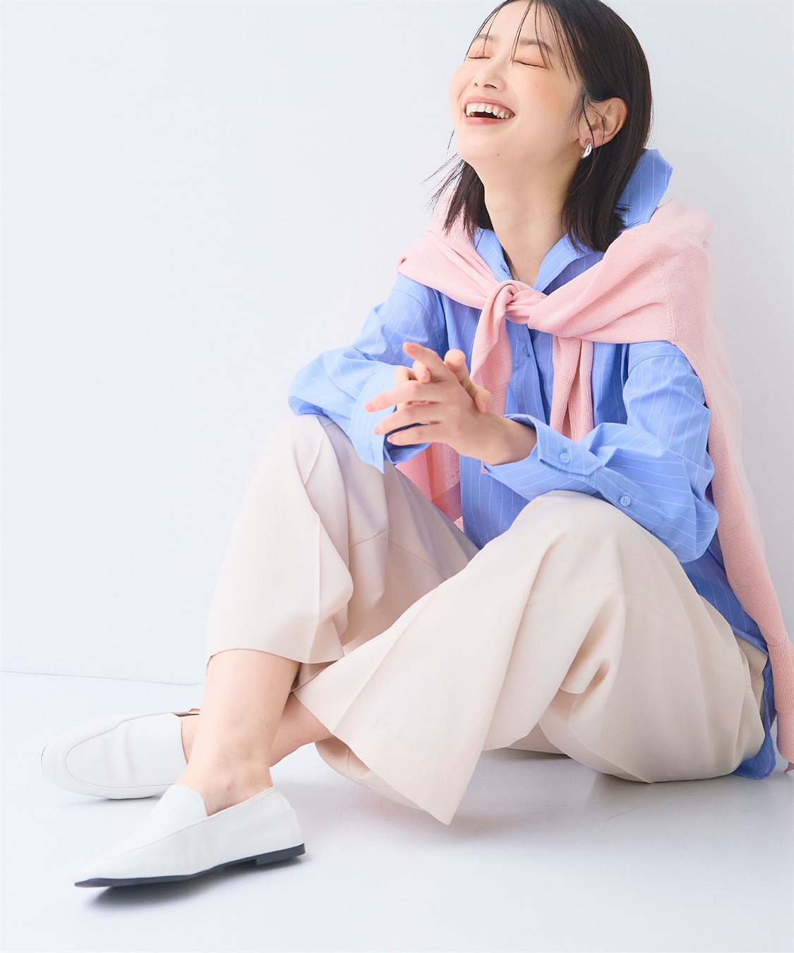 CROSS FUNCTION 《UV/洗える》サマ美え 冷感麻調ワイドパンツ_sub_23