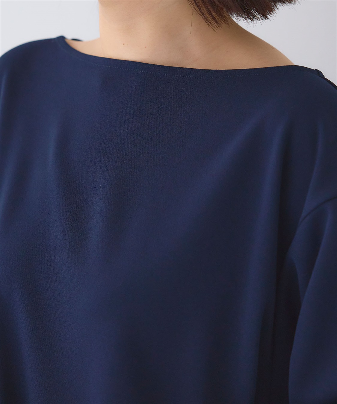 CROSS FUNCTION 《2点セット》サマ美え ジョーゼットボートネックブラウス&ジョガーパンツセット【CF/クロスファンクション】_sub_24