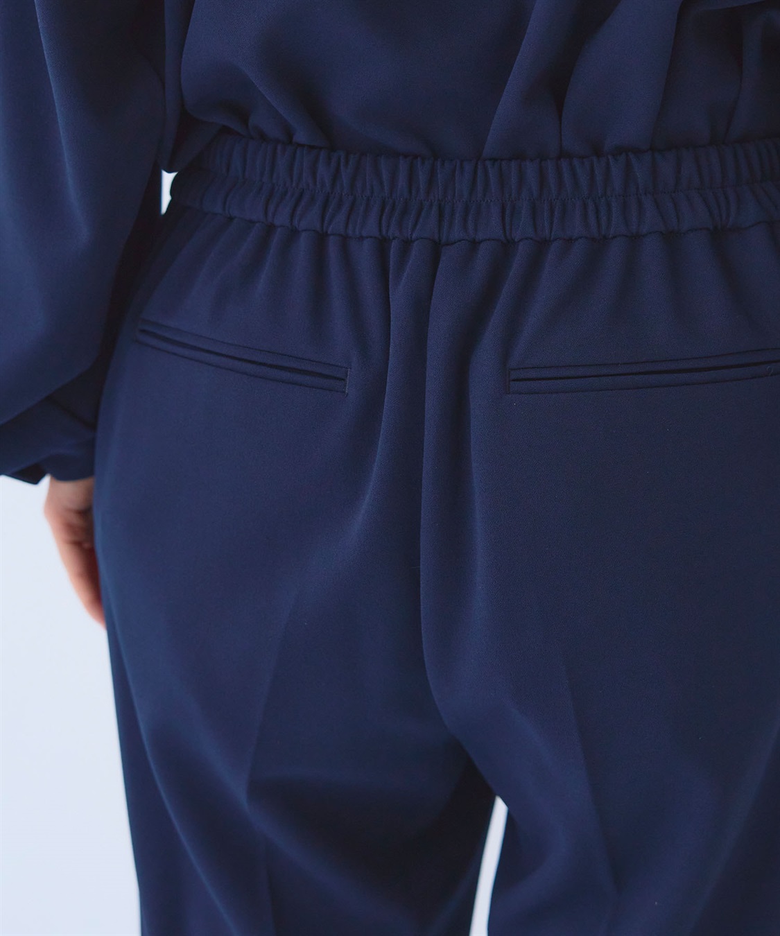 CROSS FUNCTION 《2点セット》サマ美え ジョーゼットボートネックブラウス&ジョガーパンツセット【CF/クロスファンクション】_sub_27