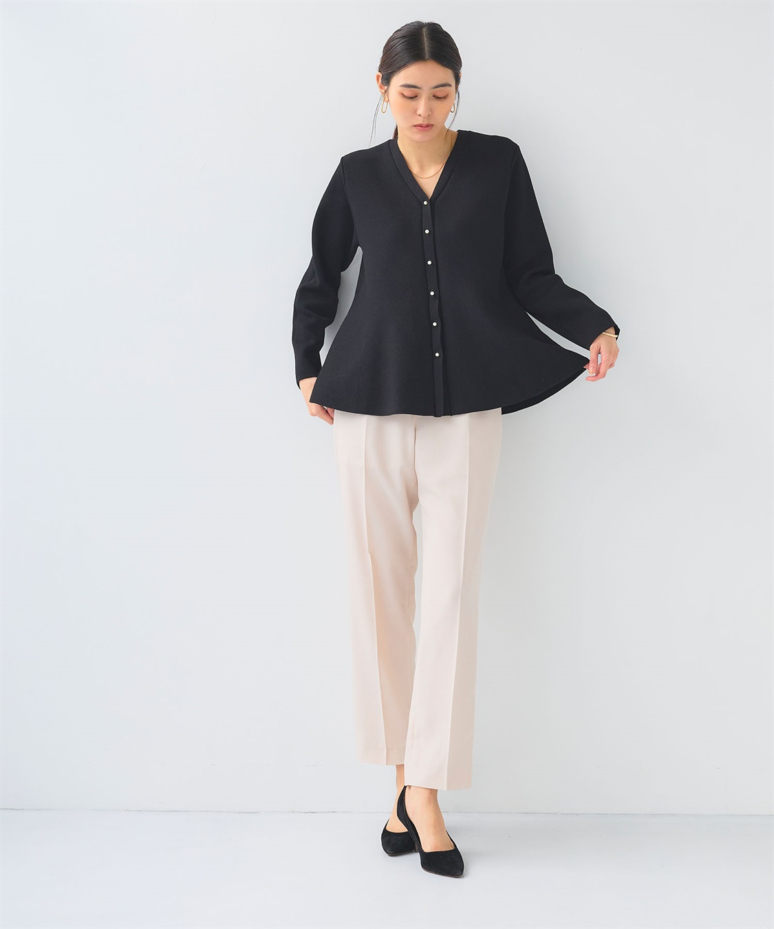 CROSS FUNCTION 《2点セット》サマ美え 冷感麻調テーラードジャケット&テーパードパンツセット【CF/クロスファンクション】_sub_21