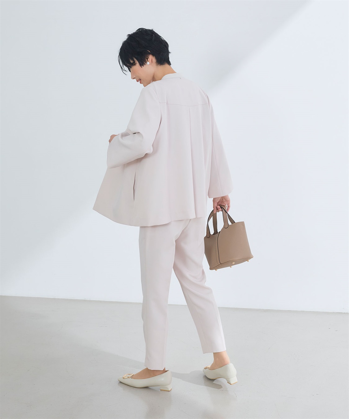 CROSS FUNCTION 《洗える・シワになりにくい》正解Aラインフレアジャケット_sub_26