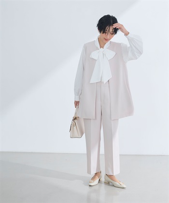 CROSS FUNCTION 《洗える・シワになりにくい》正解ロングジレ_subthumb_4