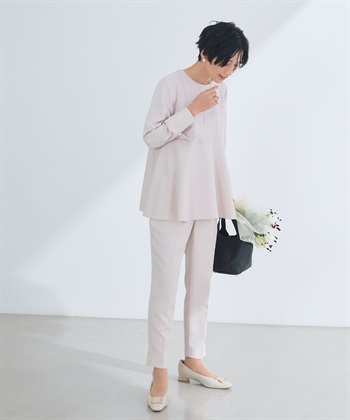 CROSS FUNCTION 《洗える・シワになりにくい》正解ペプラムブラウス_subthumb_5