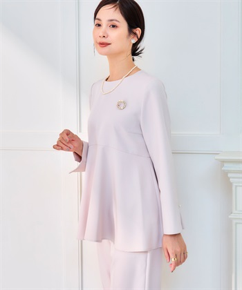 CROSS FUNCTION 《洗える・シワになりにくい》正解ペプラムブラウス_subthumb_8