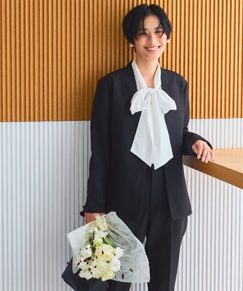 CROSS FUNCTION 《洗える・シワになりにくい》正解ノーカラージャケット_subthumb_8