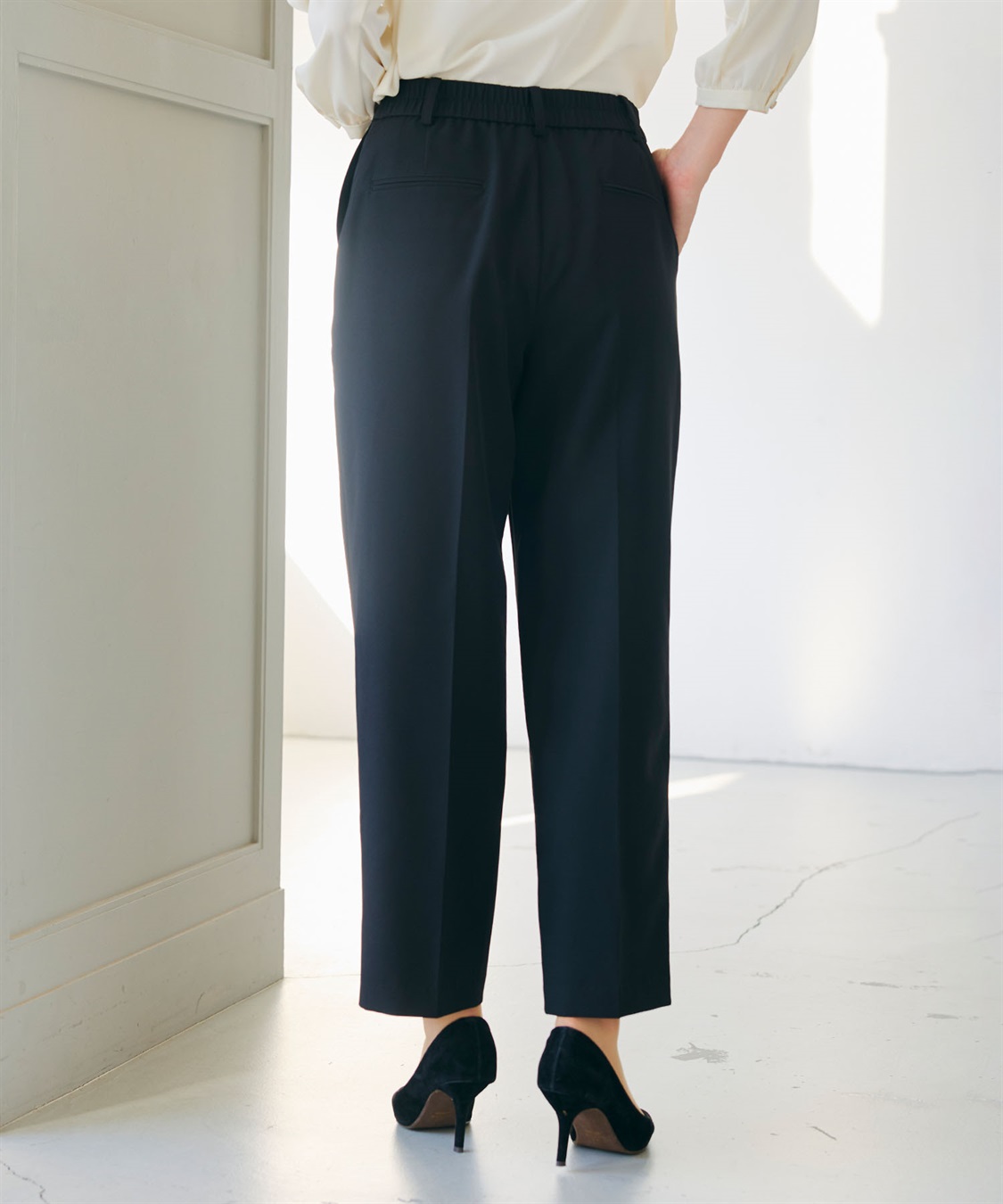 CROSS FUNCTION 《洗える・シワになりにくい》正解ワイドパンツ_sub_5