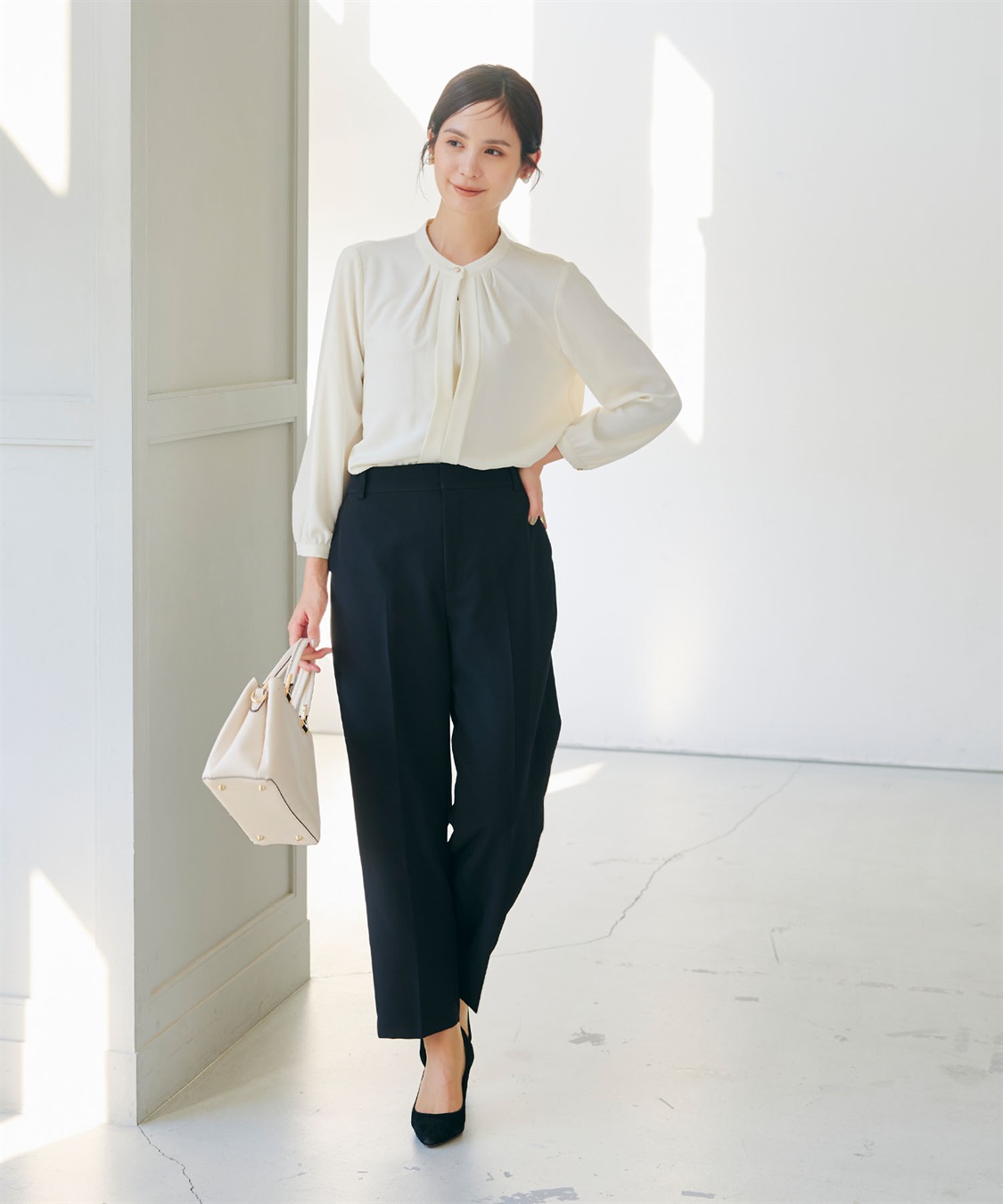 CROSS FUNCTION 《洗える・シワになりにくい》正解ワイドパンツ_sub_7