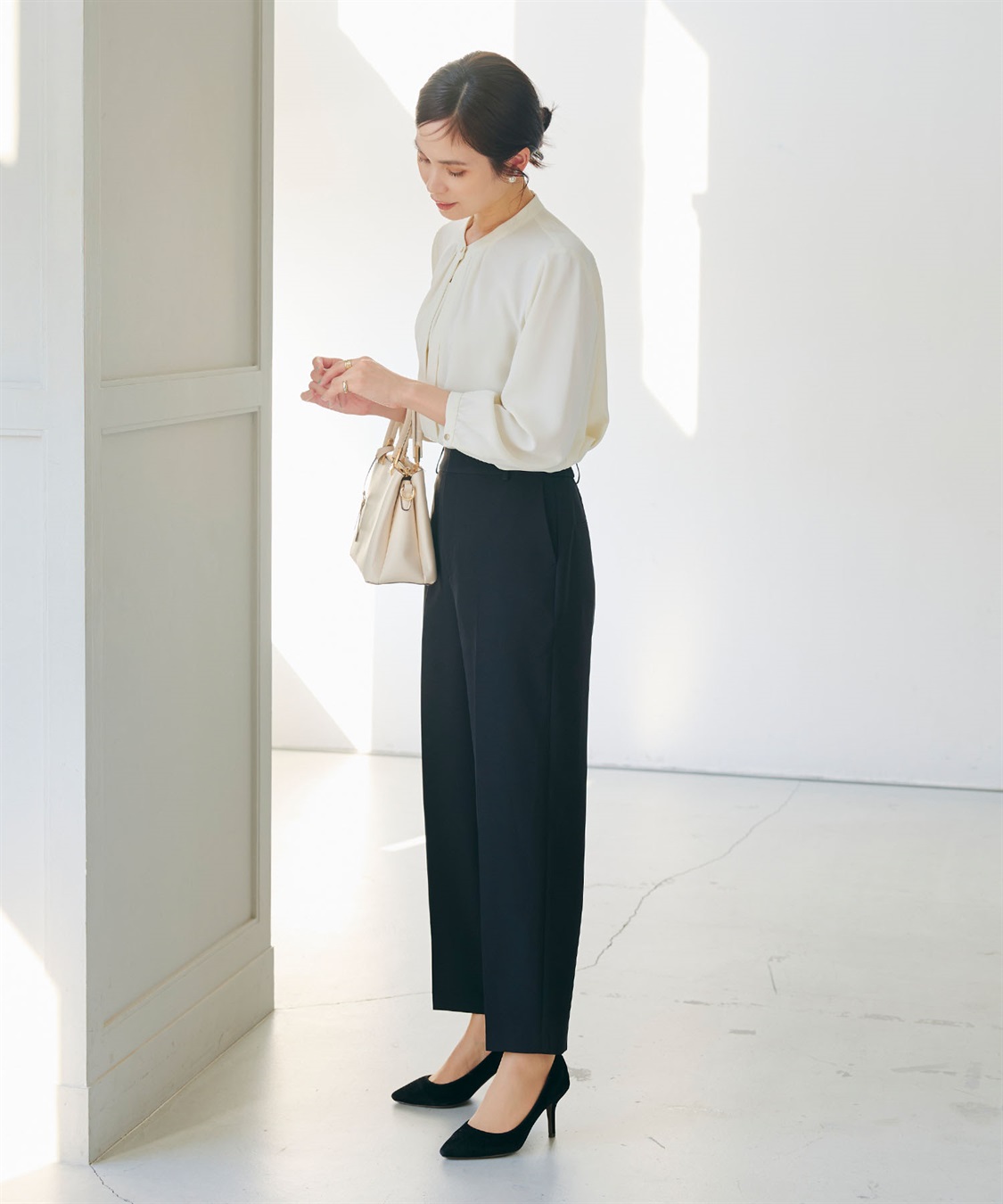 CROSS FUNCTION 《洗える・シワになりにくい》正解ワイドパンツ_sub_8