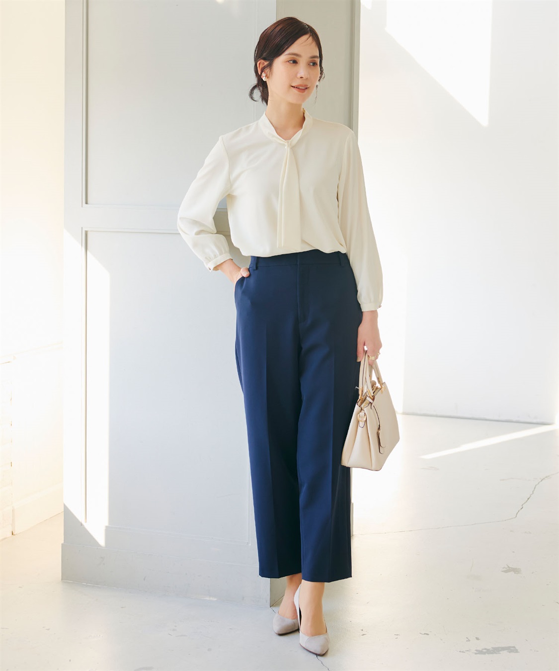 CROSS FUNCTION 《洗える・シワになりにくい》正解ワイドパンツ_sub_12