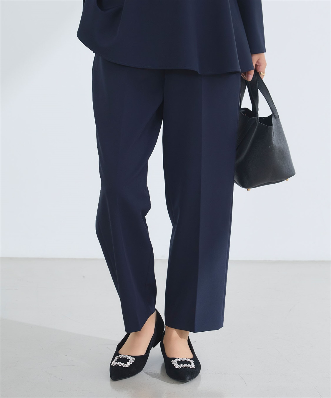 CROSS FUNCTION 《洗える・シワになりにくい》正解ワイドパンツ_sub_13