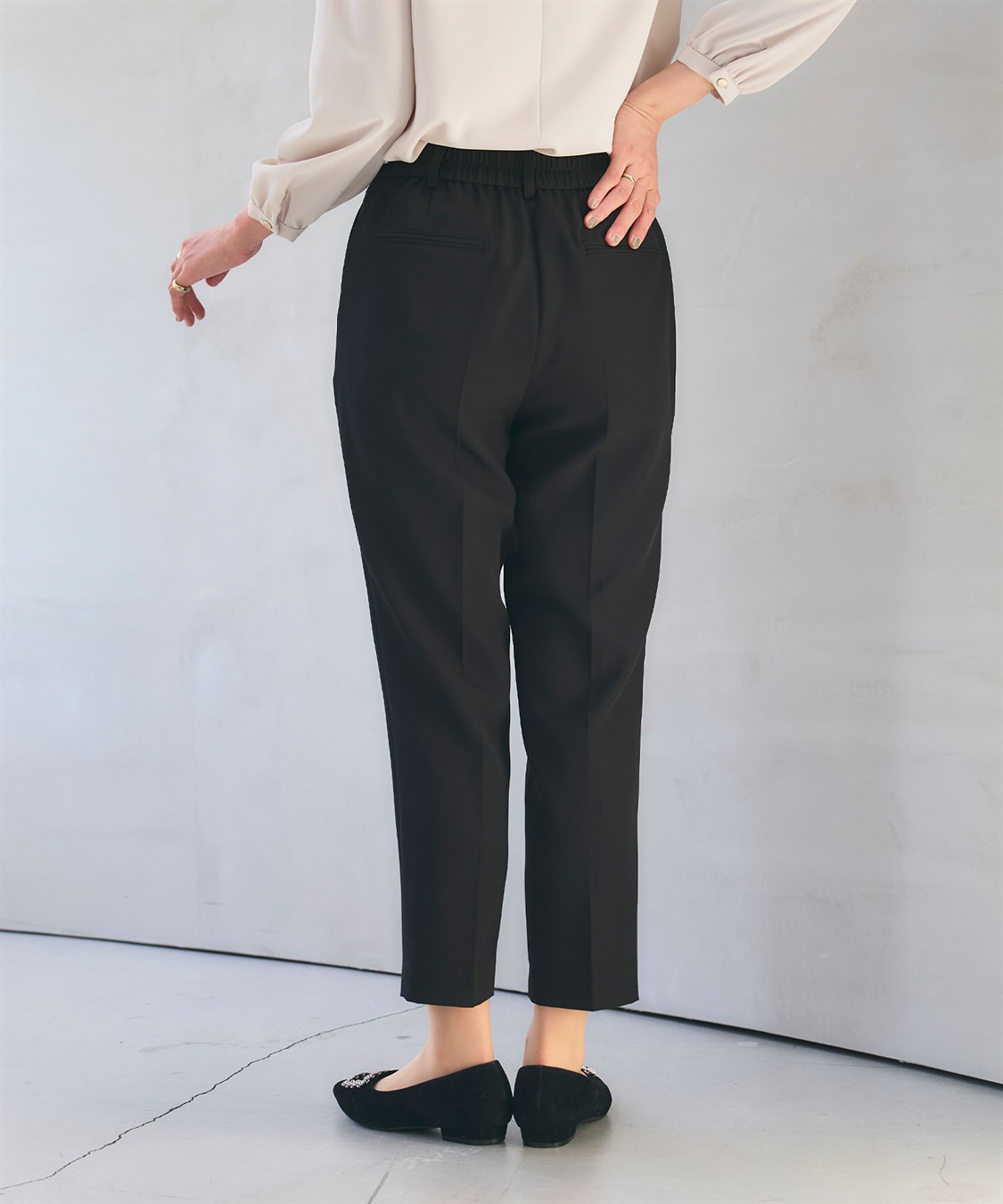 CROSS FUNCTION 《洗える・シワになりにくい》正解テーパードパンツ_sub_11