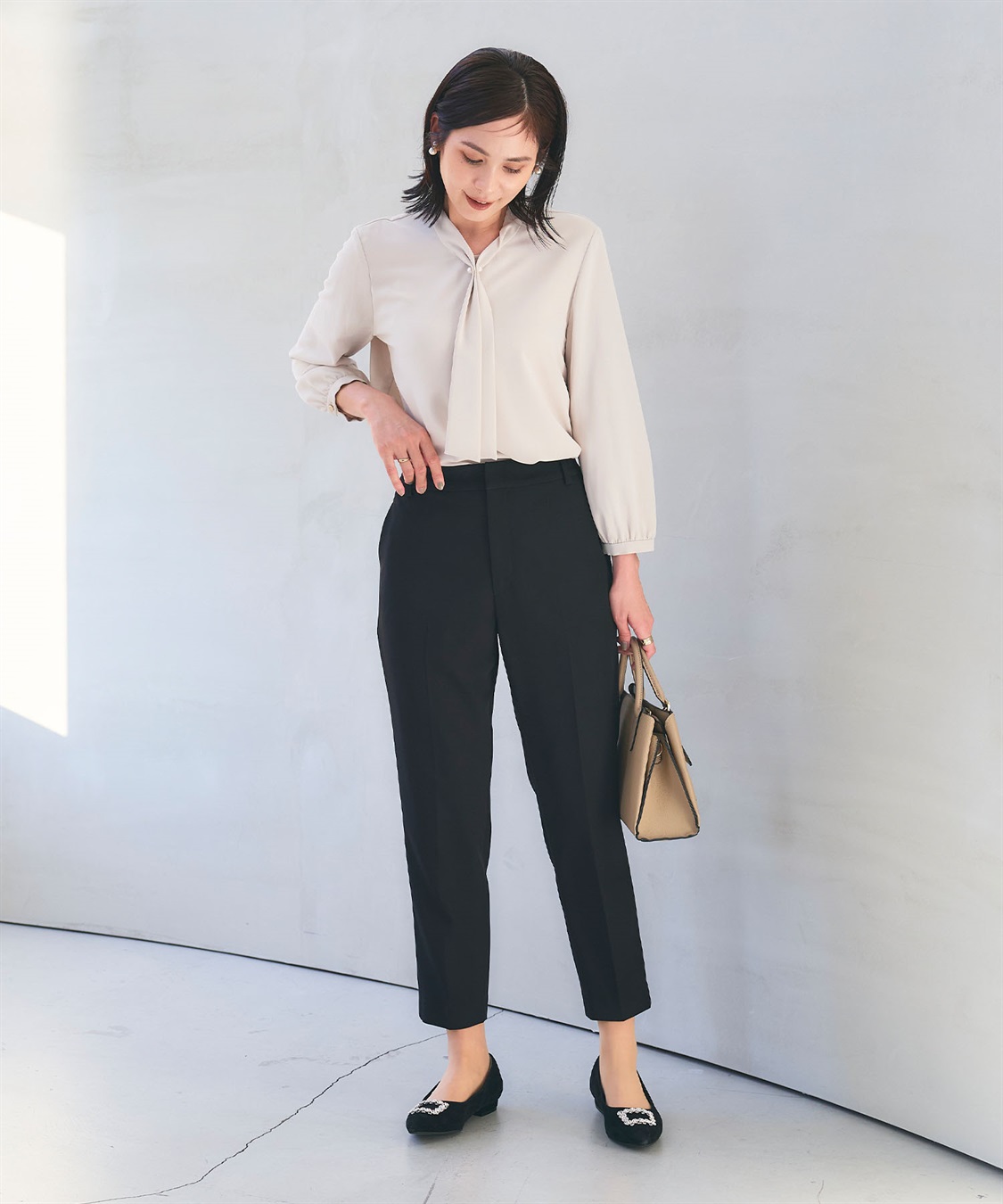 CROSS FUNCTION 《洗える・シワになりにくい》正解テーパードパンツ_sub_13