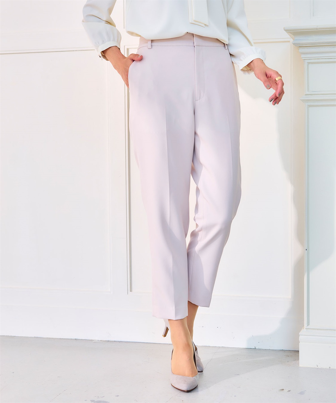 CROSS FUNCTION 《洗える・シワになりにくい》正解テーパードパンツ_sub_22