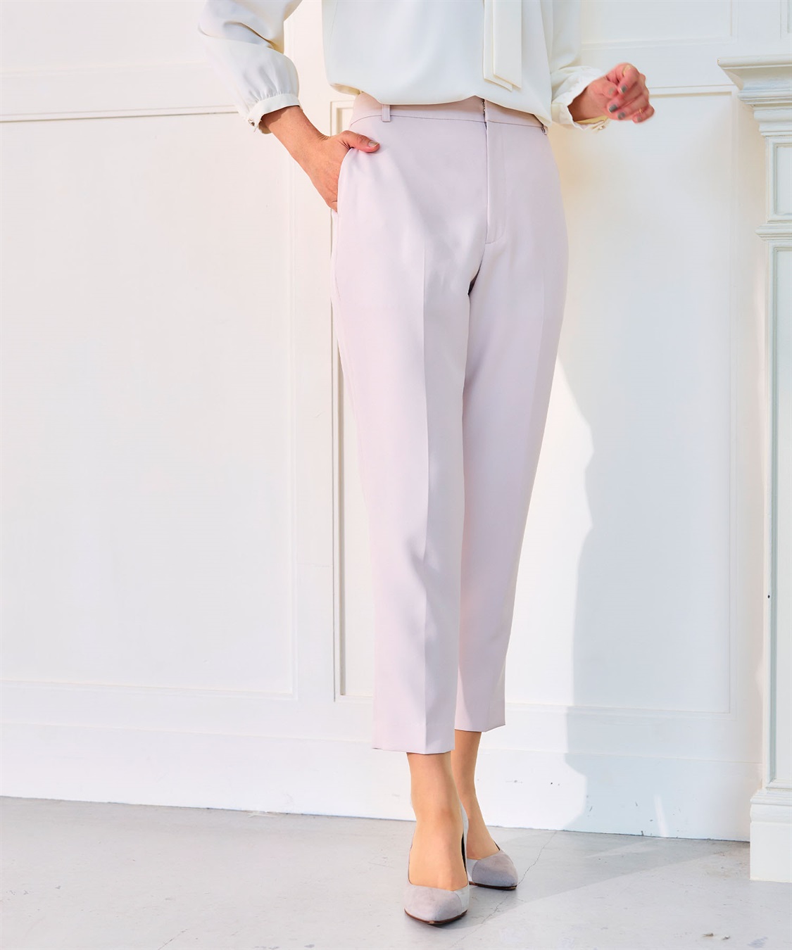 CROSS FUNCTION 《洗える・シワになりにくい》正解テーパードパンツ_sub_23