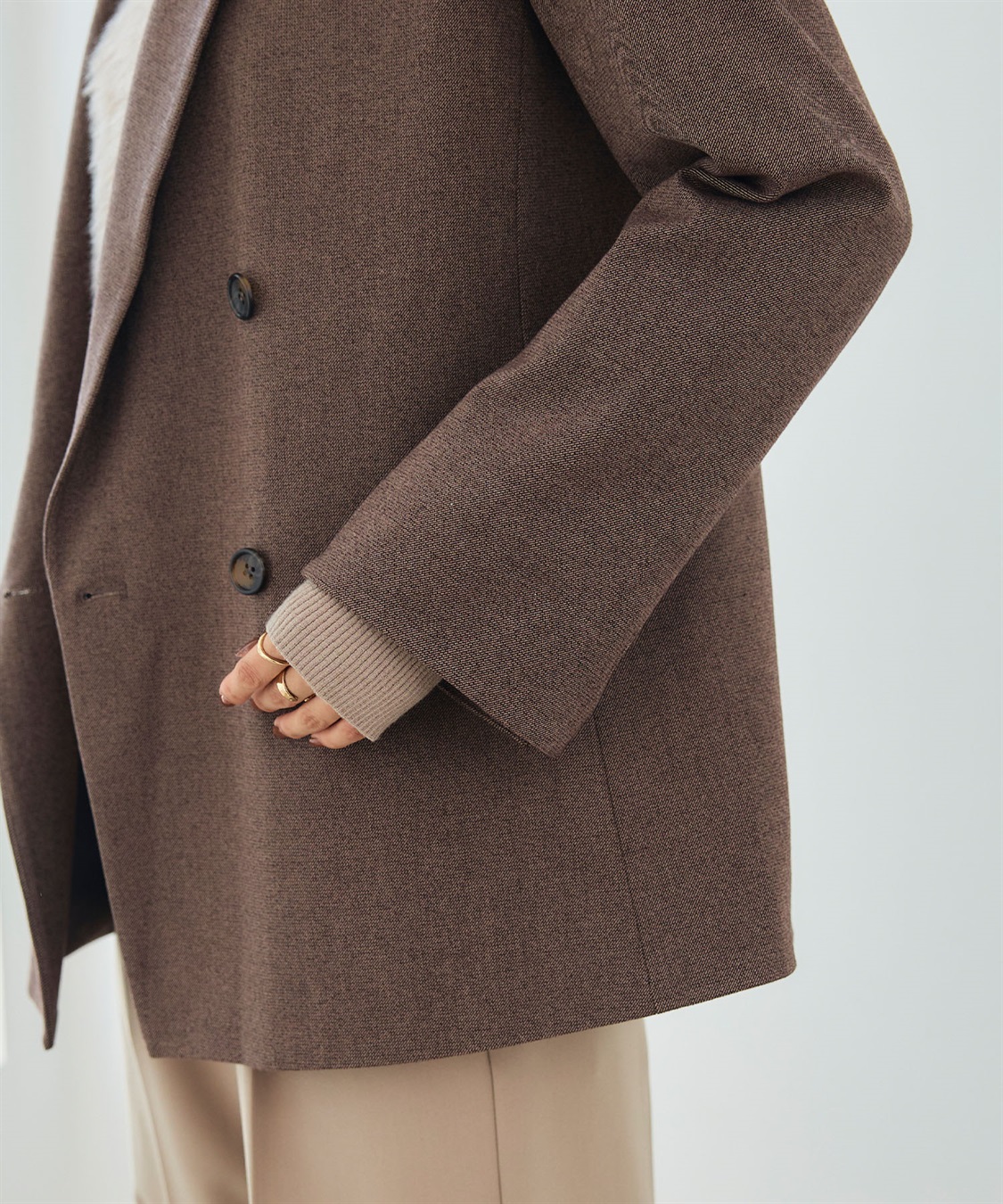 CROSS FUNCTION 《洗える》アクティかる  ウールライクジャケットコート_sub_25