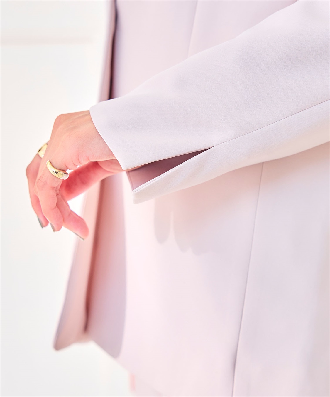 CROSS FUNCTION 《洗える・シワになりにくい》2点セット 正解 ノーカラージャケット&テーパードパンツ_sub_29