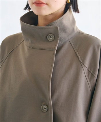 CROSS FUNCTION 《洗える》アクティかる テントラインミドルトレンチコート_subthumb_24