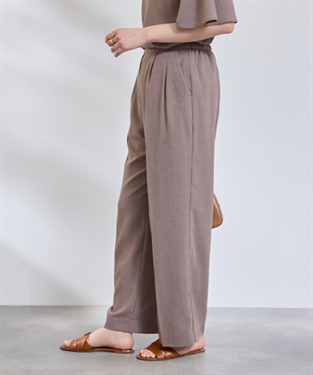 CROSS FUNCTION 《撥水》エブ楽 リネンライクタックセミワイドパンツ_subthumb_17