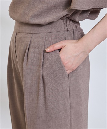 CROSS FUNCTION 《撥水》エブ楽 リネンライクタックセミワイドパンツ_subthumb_27