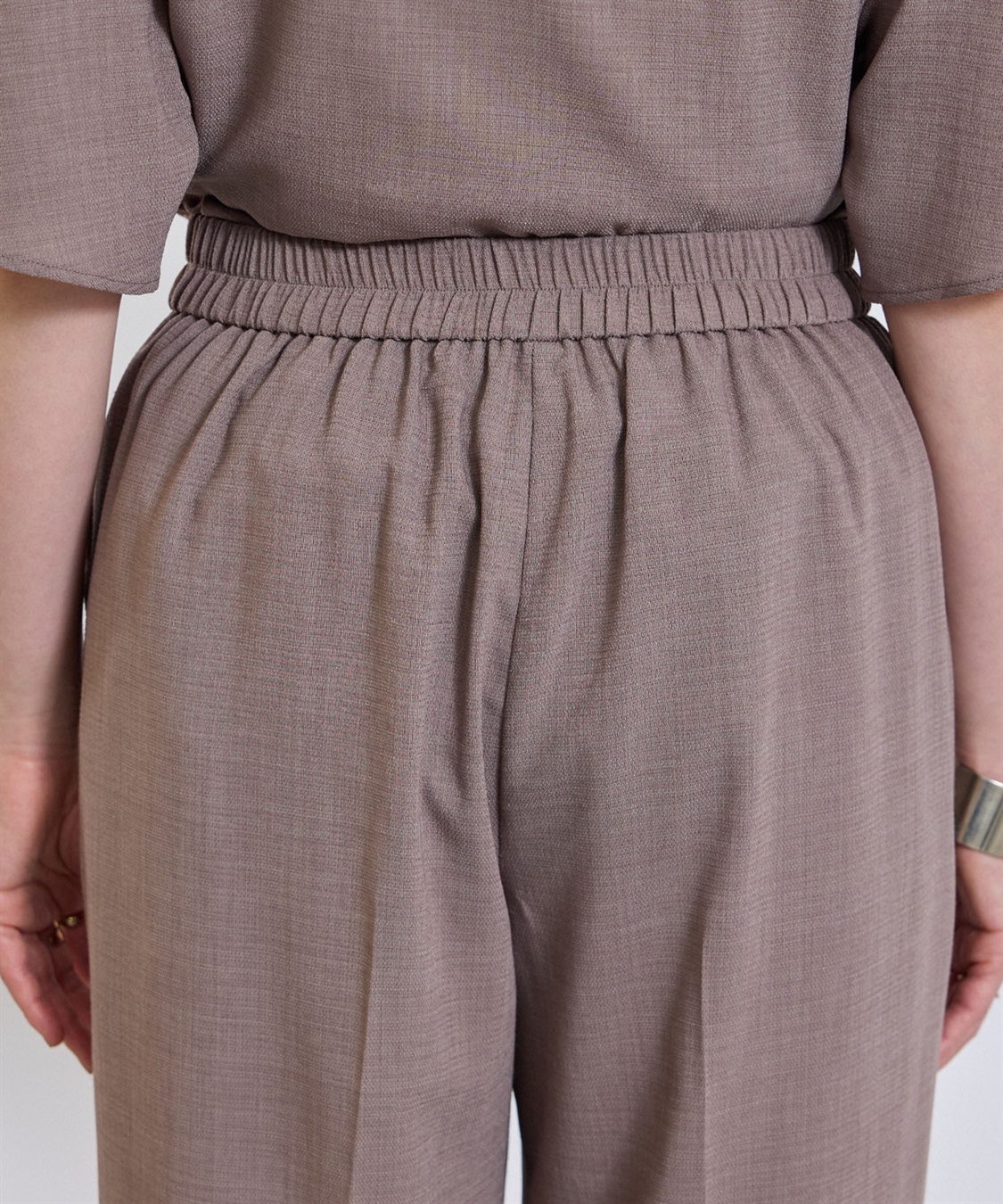 CROSS FUNCTION 《撥水》エブ楽 リネンライクタックセミワイドパンツ_sub_28
