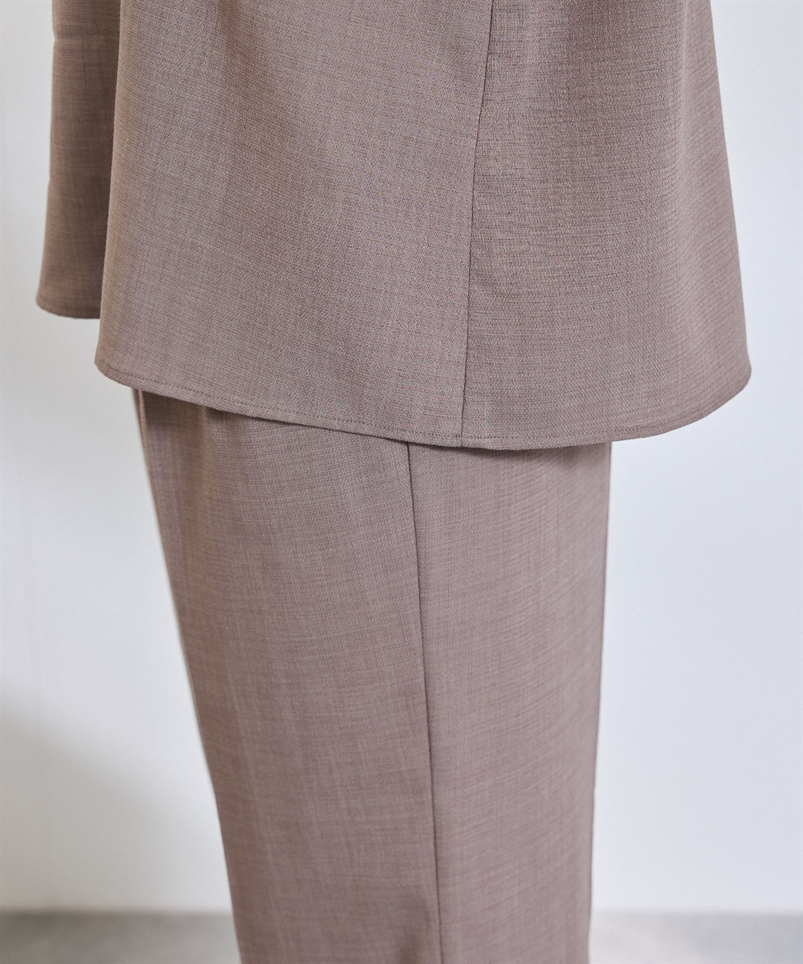 CROSS FUNCTION 《撥水》エブ楽 リネンライクフレアスリーブブラウス_sub_28