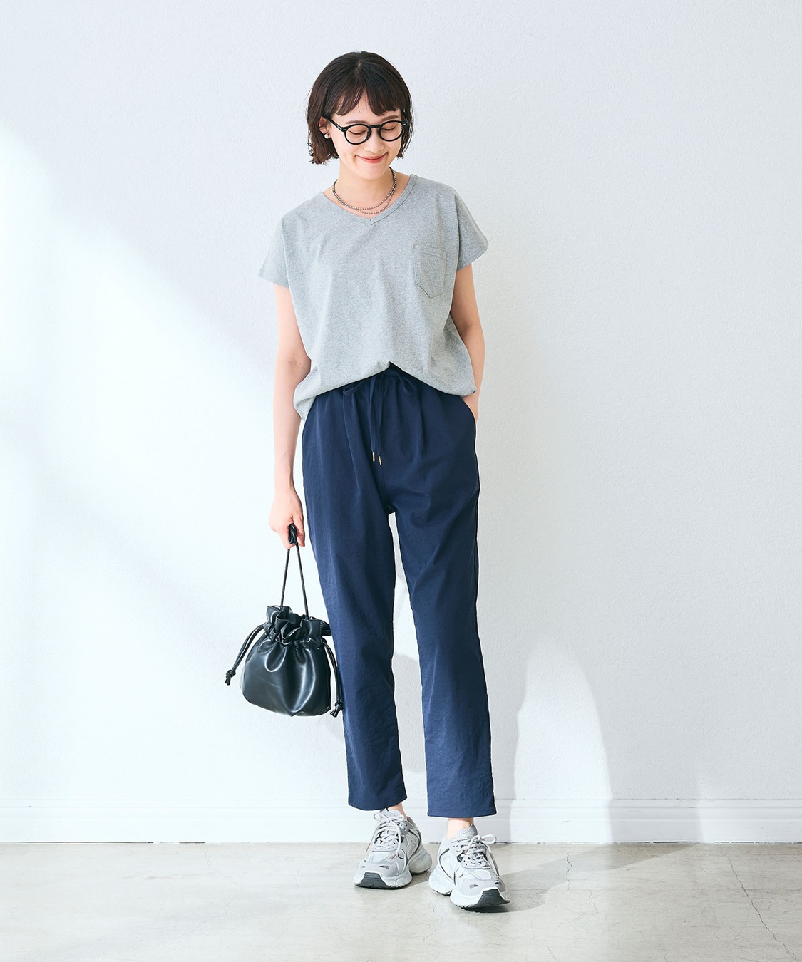 CROSS FUNCTION 《UV/吸水速乾》エブ楽 きれいめイージーパンツ_sub_7