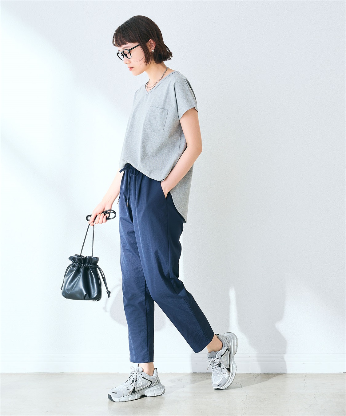 CROSS FUNCTION 《UV/吸水速乾》エブ楽 きれいめイージーパンツ_sub_8