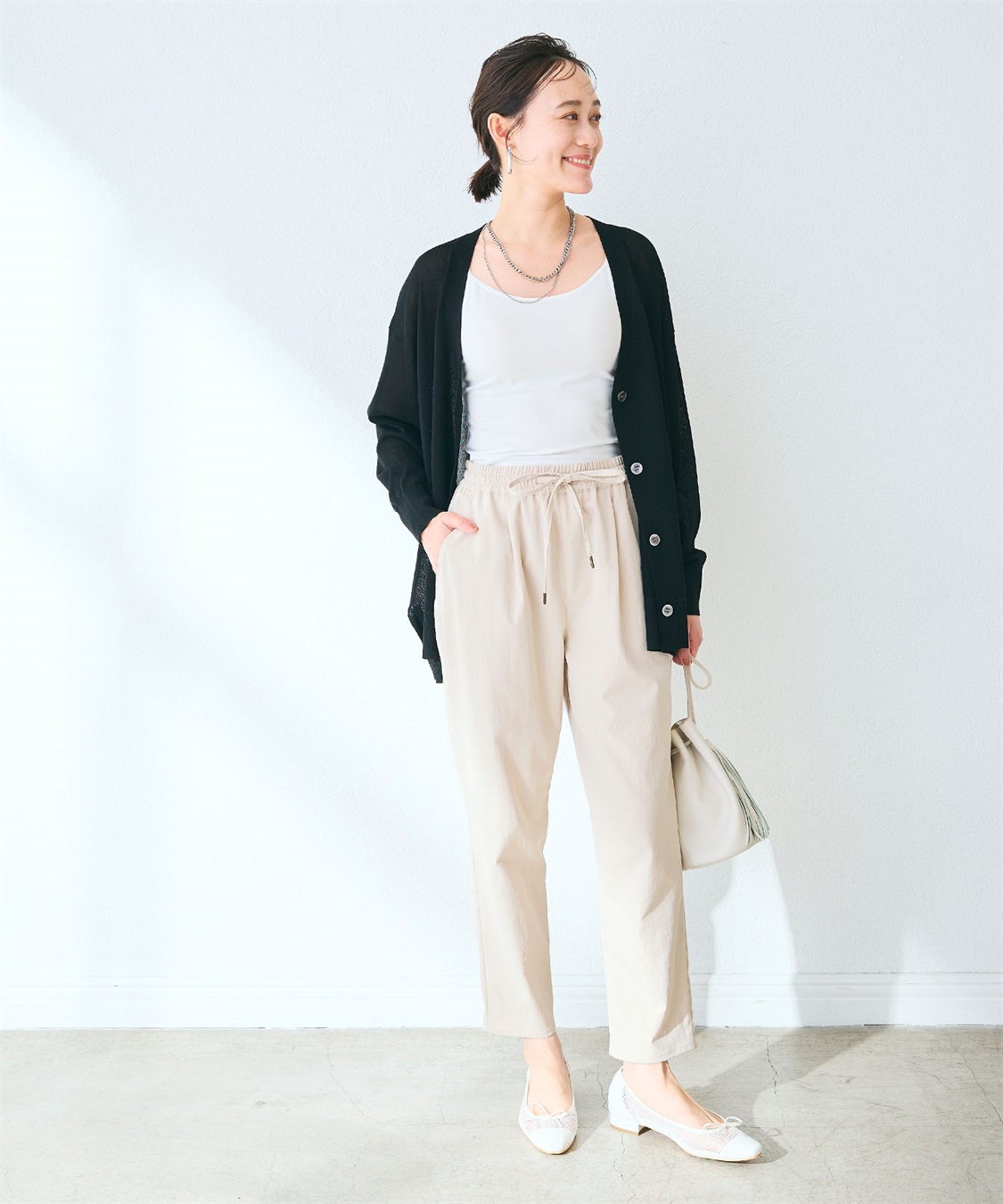 CROSS FUNCTION 《UV/吸水速乾》エブ楽 きれいめイージーパンツ_sub_21