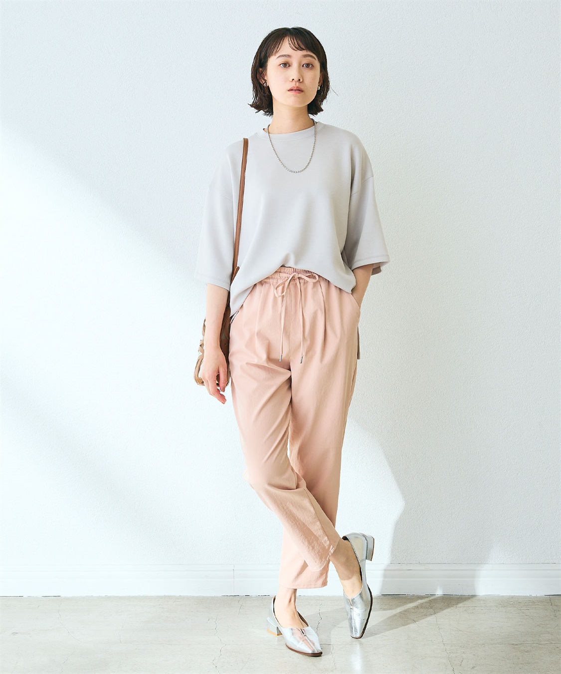 CROSS FUNCTION 《UV/吸水速乾》エブ楽 きれいめイージーパンツ_sub_25