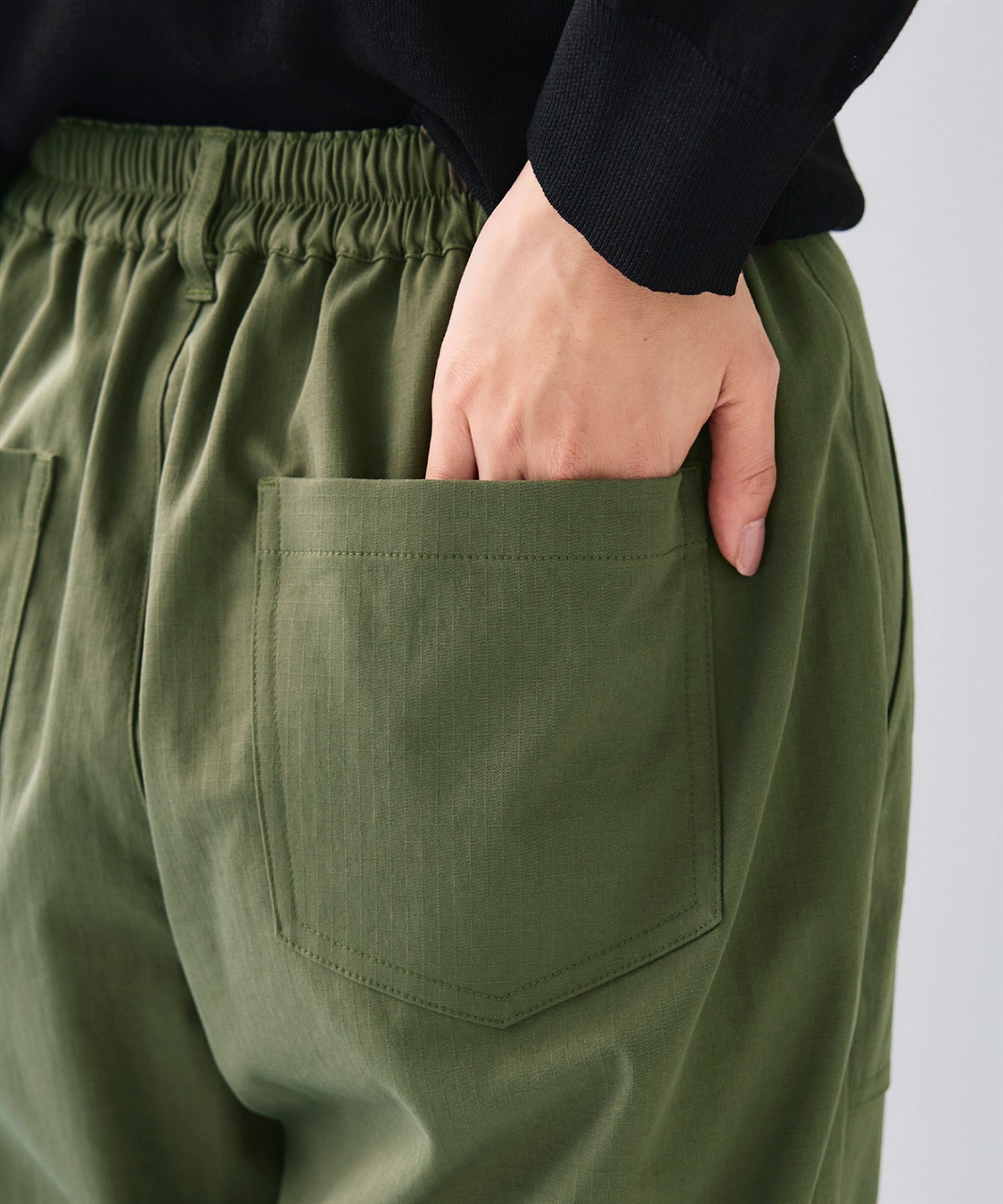 CROSS FUNCTION 《UV/吸水速乾》エブ楽 ベイカーワイドイージーパンツ_sub_28