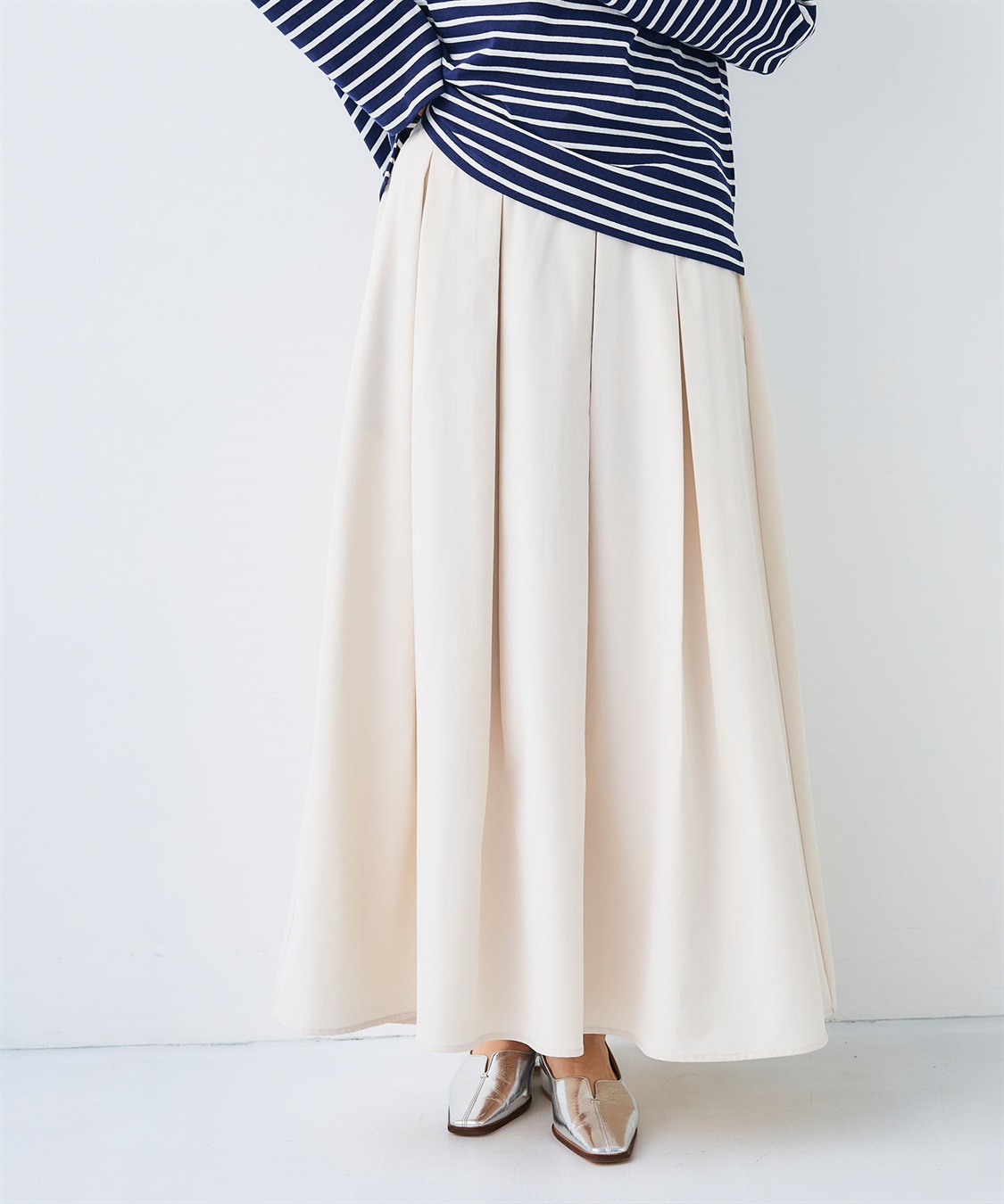 CROSS FUNCTION 《UV/吸水速乾》エブ楽 イージータックサーキュラースカート_sub_2