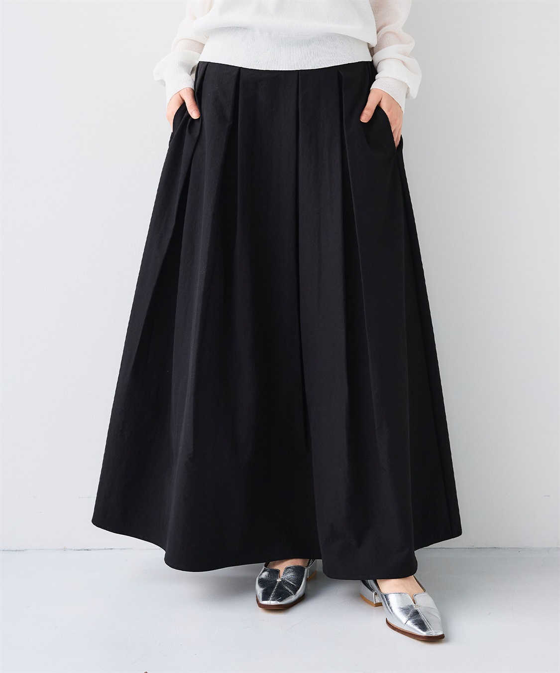 CROSS FUNCTION 《UV/吸水速乾》エブ楽 イージータックサーキュラースカート_sub_12