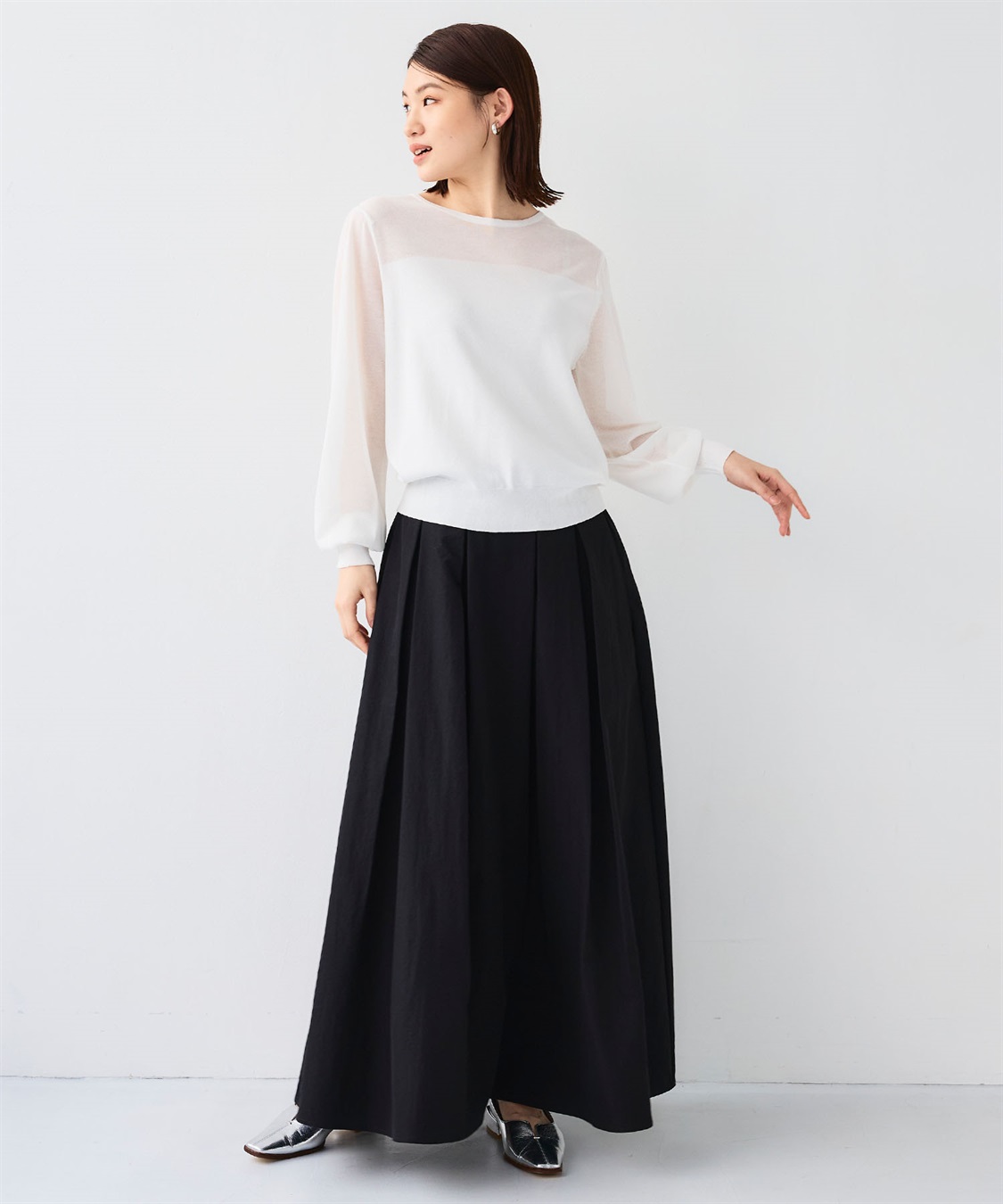 CROSS FUNCTION 《UV/吸水速乾》エブ楽 イージータックサーキュラースカート_sub_16