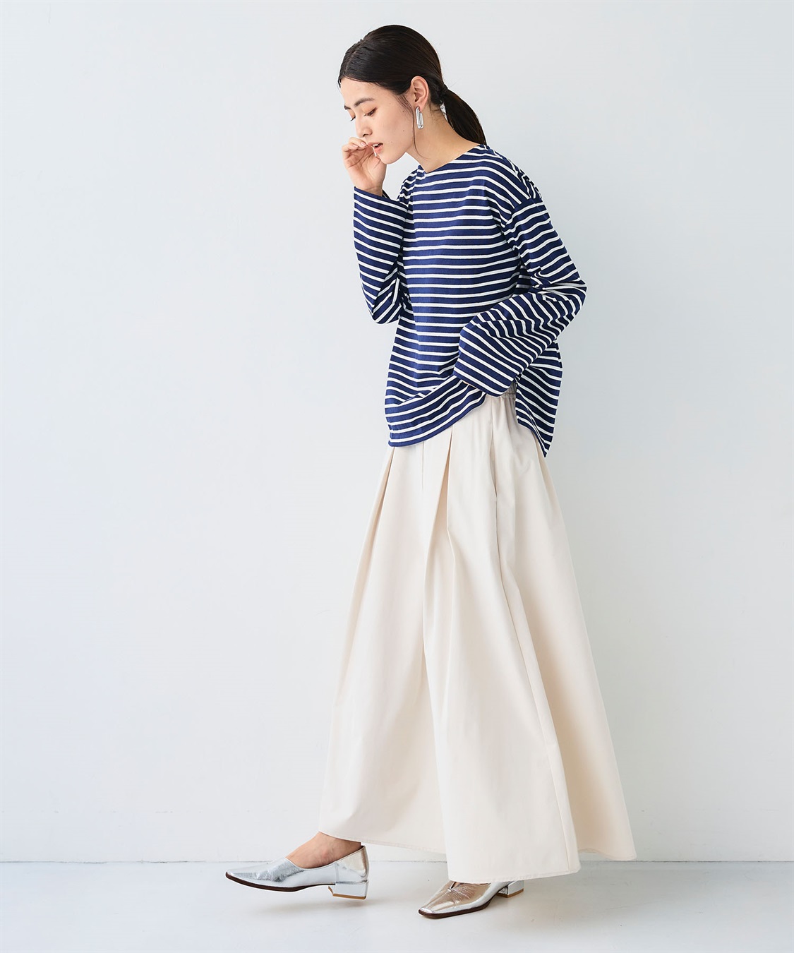 CROSS FUNCTION 《UV/吸水速乾》エブ楽 イージータックサーキュラースカート_sub_20