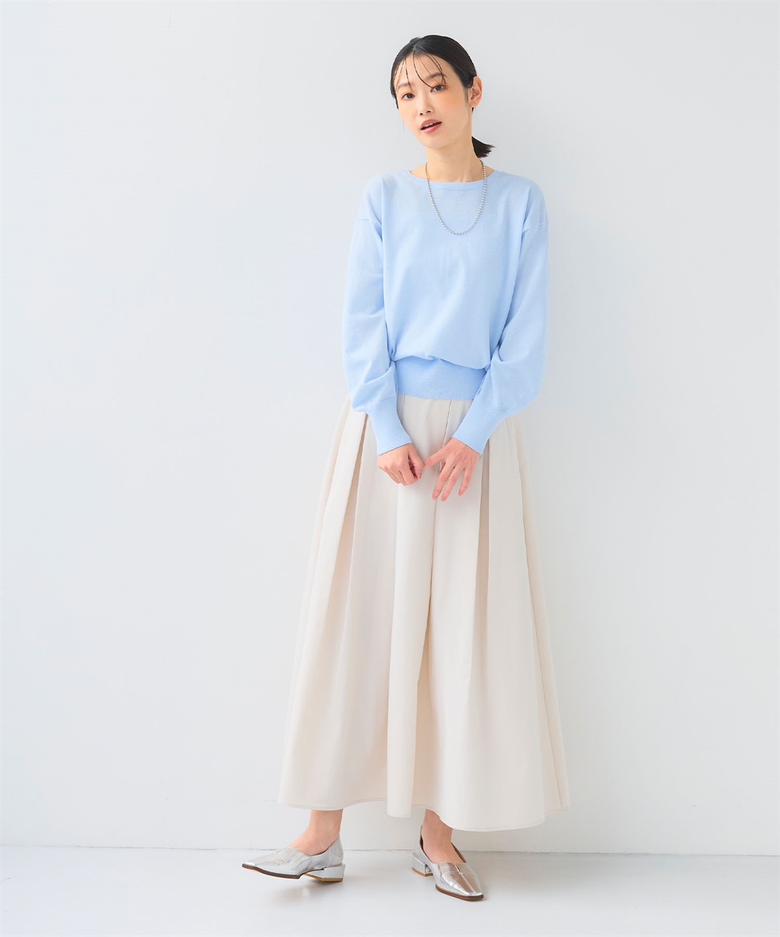 CROSS FUNCTION 《UV/吸水速乾》エブ楽 イージータックサーキュラースカート_sub_21