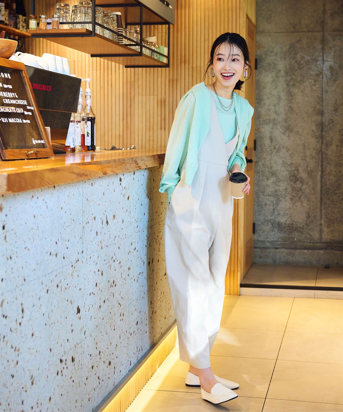 CROSS FUNCTION 《UV/吸水速乾》エブ楽2WAYコクーンサロペット_sub_13