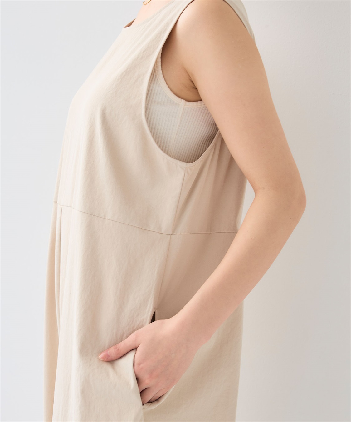 CROSS FUNCTION 《UV/吸水速乾》エブ楽2WAYコクーンサロペット_sub_25