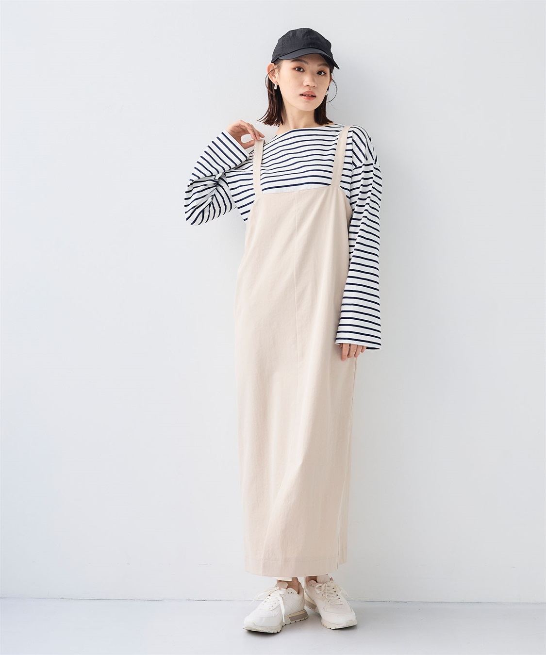 CROSS FUNCTION 《UV/吸水速乾》エブ楽ハイウエストジャンスカ_sub_4